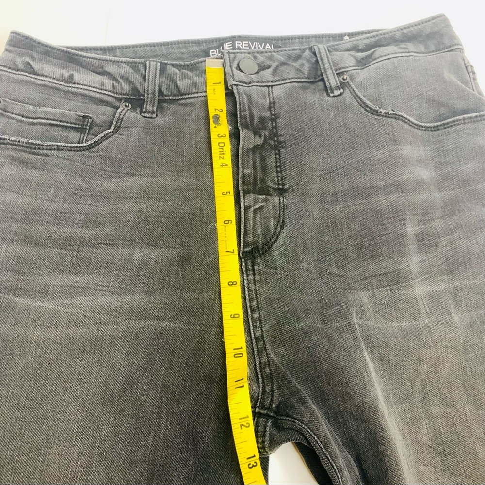 Blue Revival High Rise Straight Jeans Size 31 - Picture 9 of 11